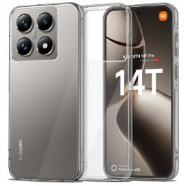 Skaidrus dėklas Xiaomi 14T Pro "Tech-Protect FlexAir Hybrid"