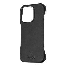 Juodas dėklas telefonui Apple iPhone 15 Pro "OBAL:ME LeatherTanga"