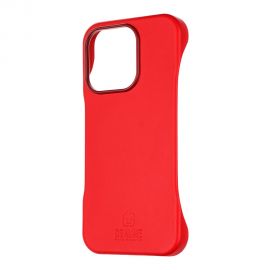 Raudonas dėklas telefonui Apple iPhone 15 Pro "OBAL:ME LeatherTanga"