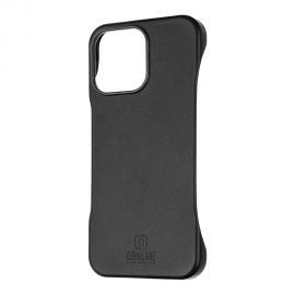 Juodas dėklas telefonui Apple iPhone 15 Pro Max "OBAL:ME LeatherTanga"
