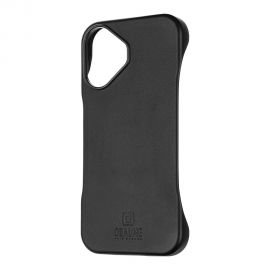 Juodas dėklas telefonui Apple iPhone 16 "OBAL:ME LeatherTanga"