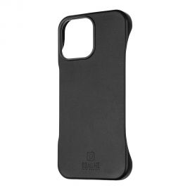 Juodas dėklas telefonui Apple iPhone 16 Pro Max "OBAL:ME LeatherTanga"