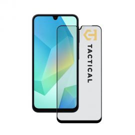 Juodas apsauginis ekrano stikliukas Samsung Galaxy A16 5G / A26 5G "Tactical Glass Shield 5D"