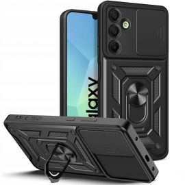 Juodas dėklas Samsung Galaxy A16 4G / 5G "Tech-Protect Camshield Pro"
