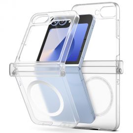 Skaidrus dėklas Samsung Galaxy Z Flip 6 "Ringke Slim Hinge Magnetic Magsafe"