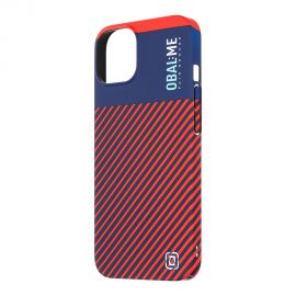 Mėlynas-raudonas dėklas telefonui Apple iPhone 13 "OBAL:ME Flossy Stripes"