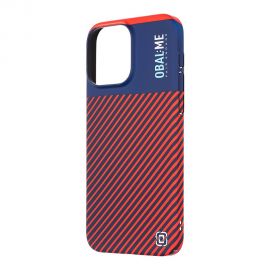 Mėlynas-raudonas dėklas telefonui Apple iPhone 15 Pro Max "OBAL:ME Flossy Stripes"