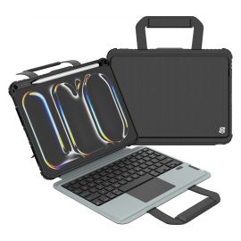 Juodas dėklas telefonui iPad Pro 11 2024 "Nillkin Bumper GO Keyboard "