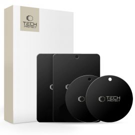Juodos magnetinės plokštės "TECH-PROTECT METALPLATE MAGNETIC CAR MOUNT 4-PACK"