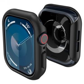 Juodas dėklas Apple Watch 10 (46MM) "Spigen Thin Fit"