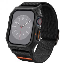 Juoda matinė apyrankė Apple Watch 10 (42mm) "Spigen Lite Fit Pro"