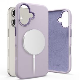 Purpurinis dėklas Apple Iphone 16 "Tech-Protect Silicone Pure Magsafe"