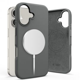 Pilkas dėklas Apple Iphone 16 "Tech-Protect Silicone Pure Magsafe"
