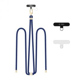 Mėlynas-auksinis dirželis "TECH-PROTECT C7S ROPE CROSSBODY STRAP"