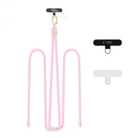 Rožiniss-auksinis dirželis "TECH-PROTECT C7S ROPE CROSSBODY STRAP"
