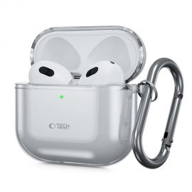 Pilkas dėklas Apple Airpods 4 "Tech-Protect FlexAir"