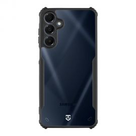 Skaidrus-juodas dėklas Tactical Quantum Stealth telefonui Samsung Galaxy A16 5G