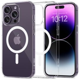 Skaidrus dėklas Apple Iphone 14 Pro Max "Tech-Protect FlexAir Magsafe"