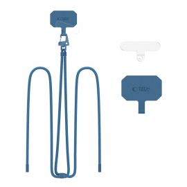 Tamsiai mėlynas dirželis "TECH-PROTECT C5S ROPE CROSSBODY STRAP"