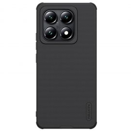Juodas dėklas Nillkin Super Frosted PRO Magnetic telefonui Xiaomi 14T Pro