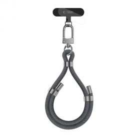 Pilkas-sidabrinis dirželis "TECH-PROTECT C4S ROPE WRIST STRAP"
