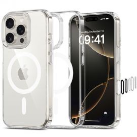 Skaidrus dėklas Apple Iphone 16 Pro "Tech-Protect FlexAir Hybrid CC Magsafe"