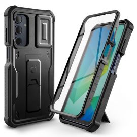 Juodas dėklas Samsung Galaxy A16 4G / 5G "Tech-Protect Kevlar Cam+"