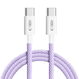 Purpurinis kabelis "TECH-PROTECT ULTRABOOST LITE TYPE-C CABLE PD60W/3A 200CM"