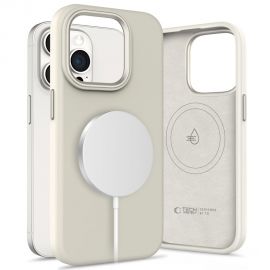 Cosmic Latte dėklas Apple Iphone 15 Pro "Tech-Protect Silicone Pure Magsafe"
