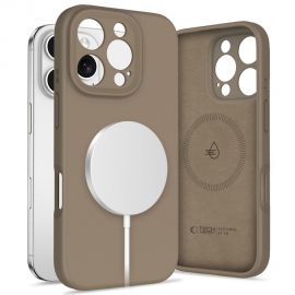 Rudas dėklas Apple Iphone 16 Pro Max "Tech-Protect Liquid Silicone Magsafe"
