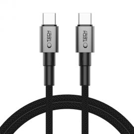 Pilkas kabelis "TECH-PROTECT ULTRABOOST DNA TYPE-C CABLE PD100W/5A 100CM"