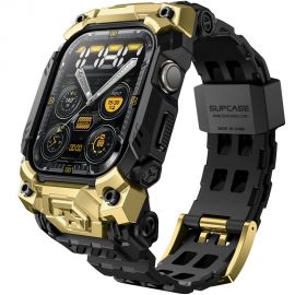 Auksinis dėklas su apyranke Apple Watch 10 (46mm) "Supcase Ub Ore"