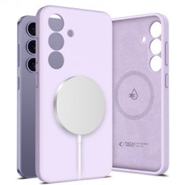 Violetinis dėklas Samsung Galaxy S25 Plus "Tech-Protect Liquid Silicone Magsafe"