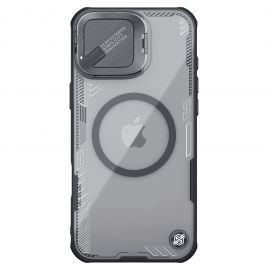 Juodas dėklas Apple Iphone 16 "Nillkin Iceblade Prop Magnetic"