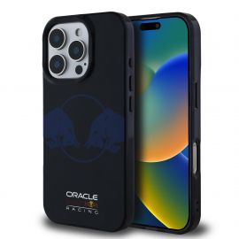 Tamsiai mėlynas dėklas Apple Iphone 16 Pro "Red Bull PC/TPU Two Bulls Magsafe"