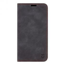 Juodas atverčiamas dėklas Tactical Xproof telefonui Samsung Galaxy S25 Plus