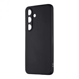 Juodas dėklas Samsung Galaxy S25 "OBAL:ME Matte TPU"