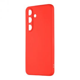 Raudonas dėklas Samsung Galaxy S25 "OBAL:ME Matte TPU"