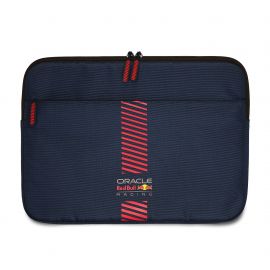 Tamsiai mėlynas krepšys kompiutreriui Red Bull PU Leather Powerbar Laptop Sleeve 13/14"