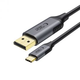 Juodas laidas TECH-PROTECT ULTRABOOST CABLE TYPE-C TO DISPLAYPORT 1.4 8K 60HZ 180CM