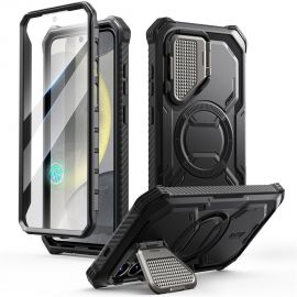 Juodas dėklas Samsung Galaxy S25 Plus "Supcase IBLSN Armorbox Mag Magsafe"