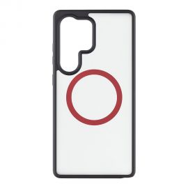 Juodas-raudonas dėklas Samsung Galaxy S25 Ultra "Tactical MagForce Hyperstealth 2.0mm"