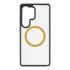 Juodas-geltonas dėklas Samsung Galaxy S25 Ultra "Tactical MagForce Hyperstealth 2.0mm"