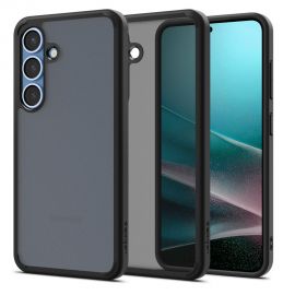 Juodas frost dėklas Samsung Galaxy S25 "Spigen Ultra Hybrid"