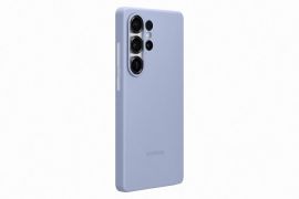 Šviesiai mėlynas originalus dėklas Samsung Galaxy S25 Ultra "EF-PS938CLE Silicone Cover"