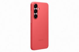 Raudonas originalus dėklas Samsung Galaxy S25 Plus "EF-PS936CRE Silicone Cover"