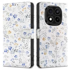 Gėlių atverčiamas dėklas Xiaomi Redmi Note 14 Pro 5G / Note 14 Pro Plus 5G / Poco X7 5G "Tech-Protect Wallet"