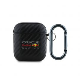 Juodas dėkas AirPods 1 / 2 "Red Bull PU Carbon"