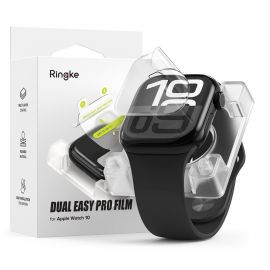 Apsauginė ekrano plėvelė Apple Watch 10 (46mm) "Ringke Dual Easy Pro" 2vnt