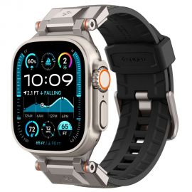 Pilka apyrankė Apple Watch 6 / 7 / 8 / 9 / 10 / SE Ultra 1 / 2 (44 / 45 / 46 / 49 MM) "Spigen Durapro Armor"